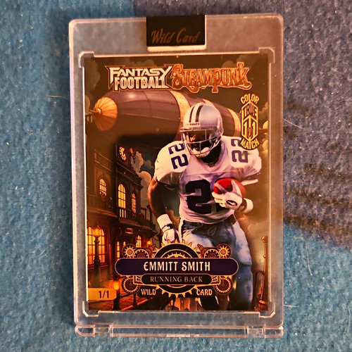 Wild card emmitt smith - card,