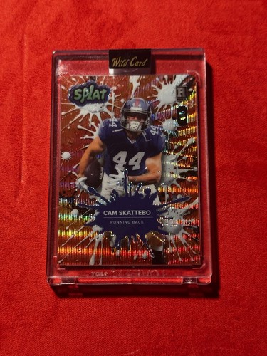2025 wild card cam skattebo - card,
