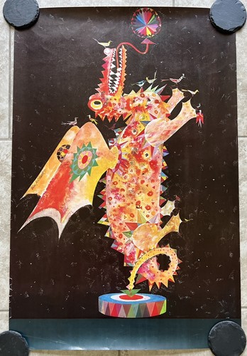 Poster vintage 1973 circo - vintage,
