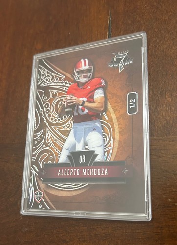 Alberto mendoza wild card s - card, 7's